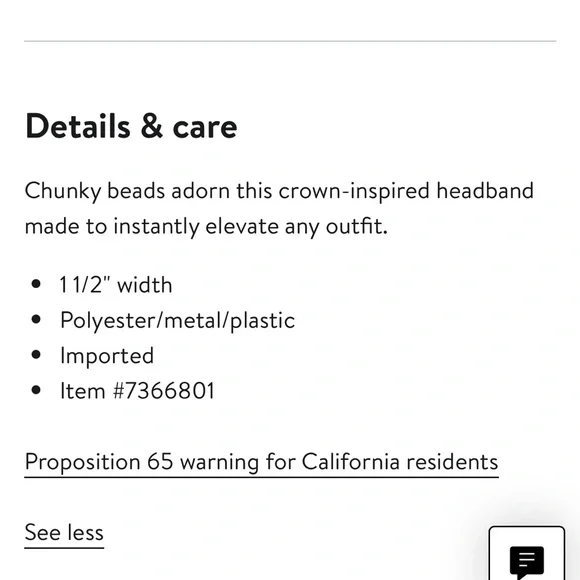 Nordstrom L.Erickson Hematite/Black Headband - Picture 6 of 6